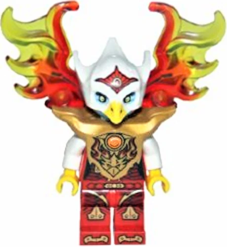 Genuine LEGO Chima ERIS - ARMOR BR'PLATE, FLAME WINGS Minifigure loc138 **NEW** - Image 1 of 1