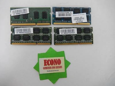  8GB (4X2GB) DDR3 PC3-10600S Laptop Memory RAM  - Image 1 of 2