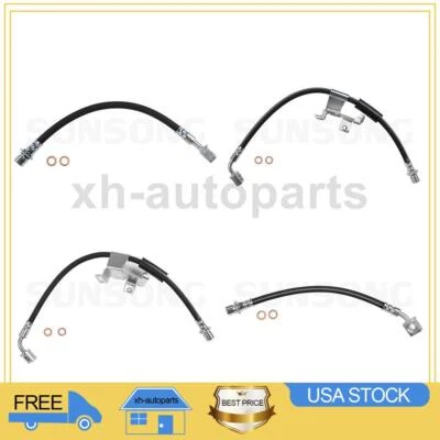 Manguera hidráulica de freno trasero delantero 4X para Chevrolet Avalanche 2013~2013 Foto 1 de 4