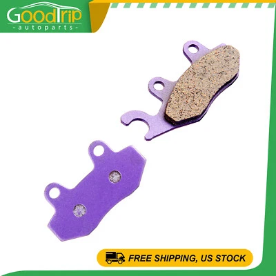 Front Rear Fits 1994-1996 ATK DS 350 605 CC 605 Brake Pads Carbon Fiber - Изображение 1 из 4