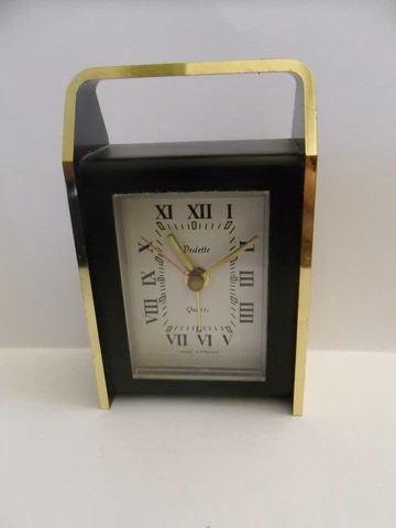 Vintage French Vedette Quartz Alarm Clock - Small stylish piece Cover