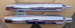 OEM Harley-Davidson Exhaust Muffler Chrome Touring MK8 17-24 USED - Bild 1 von 12