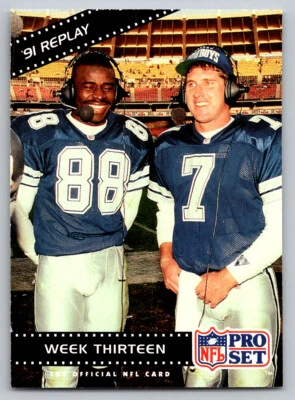 # 49 Week Thirteen - Dallas Cowboys 1992 Pro Set REP Week 13 Replay; - Image 1 of 2