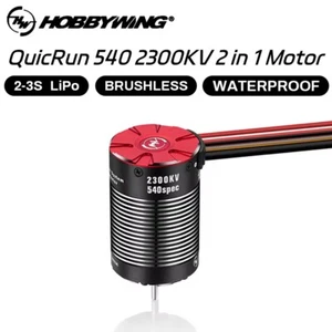HobbyWing QuicRun Fusion Pro 540 2300KV Brushless Sensory Motor Built in 60A ESC - Picture 1 of 9