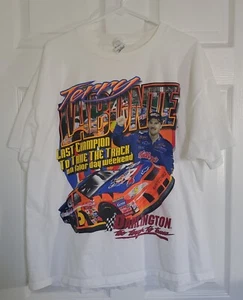 Vintage Terry Labonte Kellogg's #5 Racing T Shirt Men’s XLarge 2003 Darlington - Picture 1 of 4