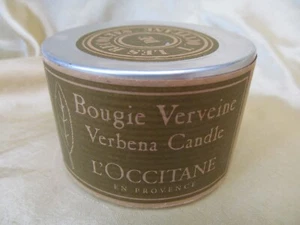 L'Occitane Les Recoltes Verbena Candle In Tin 150g Sealed 40hr Burn Time Luxury - Picture 1 of 6