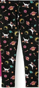 Wonder Nation Girls Tough Cotton Leggings Size XXL (18) Celestial Unicorn - Picture 1 of 1