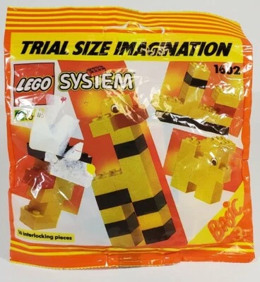 Vintage 1993 Lego System Basic 1602 Trial Size Imagination Giraffe Animal Set - Image 1 of 2