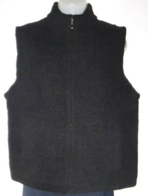 Colorado Clothing Chaleco Grande Negro Polar Acolchado Forrado Cremallera Completa Foto 1 de 4
