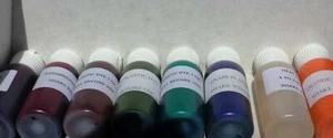 1 OZ PLASTISOL DYE (GRAPE) LIQUID COLOR FOR LURE MAKING SOFT PLASTIC - Picture 1 of 2