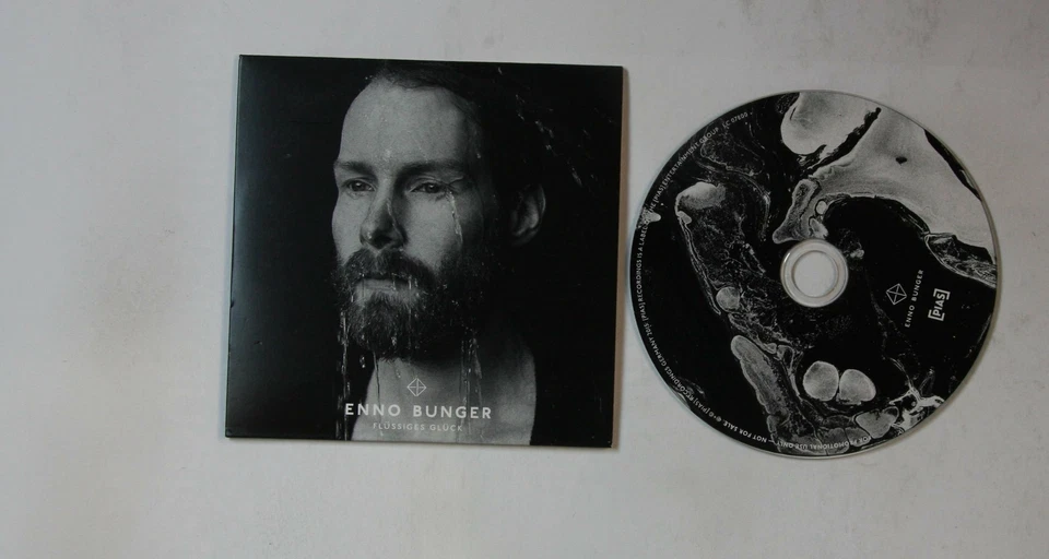 Enno Bunger Flüssiges Glück GER Adv Cardcover CD 2015 Indie Electro - Bild 1 von 1