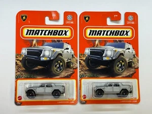 2024 MATCHBOX LAMBORGHINI LM002 COLLECTOR NO. 96/100 LOT OF 2 - Picture 1 of 11