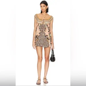 Free People Intimate Bali Mariposa Damen-Schlupfkleid Größe Small neu mit Etikett - Bild 1 von 8