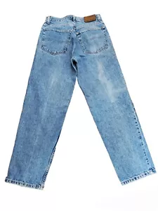 Women's Vintage Tommy Hilfiger Blue Jeans High Waist Mom Jeans / Pants Sz 30/31 - Picture 1 of 12