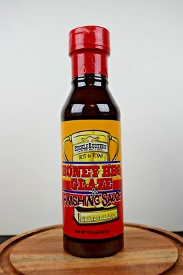 Salsa de esmalte y acabado para barbacoa de miel Suckle Busters Foto 1 de 4