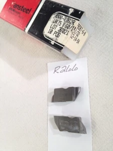 10 NEW VR/WESSON NR 4062R (.125 WIDE) TOP NOTCH CARBIDE INSERTS GR VR75. (R266) - Picture 1 of 2
