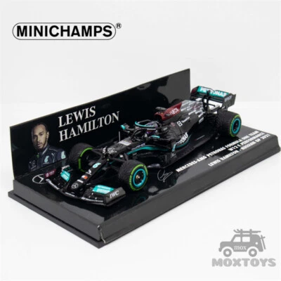 MINICHAMPS 1:43 2021 F1 MB PETRONAS W12 E Nº44 L.HAMILTON SOTCHI Foto 1 de 4