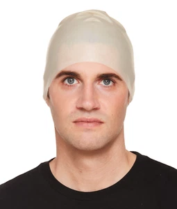 Bald Cap Skin Head Halloween Ghost Old Adult Fancy Dress Costume Accessory - Picture 1 of 2