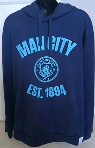 MANCHESTER CITY MENS HOODIE JUMPER (XL) - Picture 1 of 16