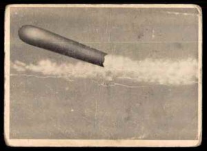 1964 Donruss Voyage to the bottom of the sea ( Creased) Death Shot #35