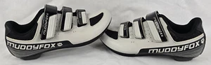 Womens Muddy Fox RBS 100 Cycling Shoes. Black & White. UK Size 6. - Picture 1 of 14
