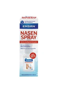 Emsan Nasenspray, 30 ml: Befreit und pflegt die Nase bei Schnupfen