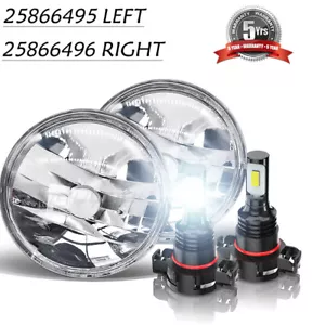 Pair For GMC Sierra 1500 2014 2015 2500 3500 2015-2018 LED Fog Lights Lamps - Foto 1 di 13