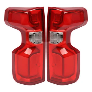Pair TailLight For 2019 20 21 22 23 Chevy Silverado 1500 Rear Brake Lamp LED L+R - Picture 1 of 17