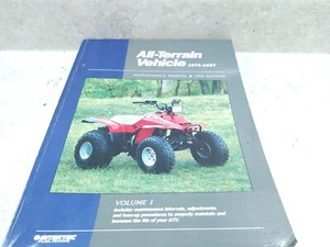Honda Kawasaki Yamaha Suzuki ATV Maintenance Service Repair Manual Vol 1 1974-87 - Picture 1 of 5