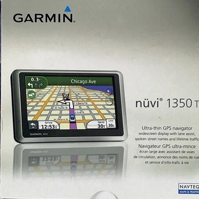 Garmin Nuvi 1350 Touchscreen GPS Vehicle Navigation 4.5in Screen Tested Working - Image 1 of 4
