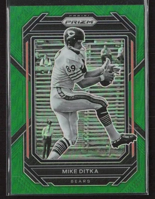 Mike Ditka 2022 Panini Prizm #55 Green Chicago Bears Foto 1 de 2
