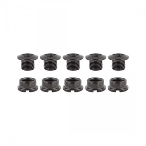 ORIGIN8 Single-Ring Steel Bolts MX/Single Steel M8x6mm Bolt / M8x4mm Nut Black - Picture 1 of 1