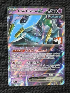 Iron Crown ex - Pokemon Prize Pack Series Cards TEF 081/162 Double Rare - Picture 1 of 7