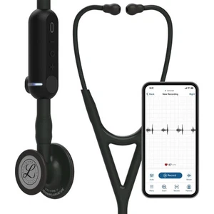 3M™ Littmann® CORE Digital Stethoscope, Black Chestpiece, Tube, Stem - Picture 1 of 8