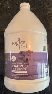 Zogics Pet Avena & Aloe Gallon Shampoo per Cani + Balsamo 1 Gal, 3,78L.GRATIS 🛳️ - Foto 1 di 3