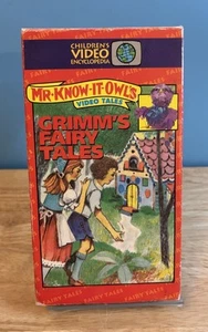Mr Know It Owl's Grimm's Fairy Tales - VHS Tape - 1992 - Picture 1 of 3