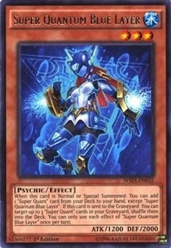 *** SUPER QUANTAM BLUE LAYER ***  1ST EDITION RARE WIRA-EN032 YUGIOH! - Image 1 of 1