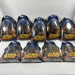 Lote de diez figuras de acción Star Wars La Venganza de los Sith (9) - Imagen 1 de 21