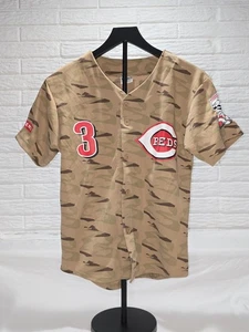 EUC Cincinnati Reds Jersey Style Light-Weight Promo Shirt Youth L #3 Griffey - Bild 1 von 6
