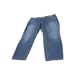 Silver Jeans Authentic The Curvy Mid Slim Straight Denim Damen 20W 27L gebraucht, in einwandfreiem Zustand - Bild 1 von 20