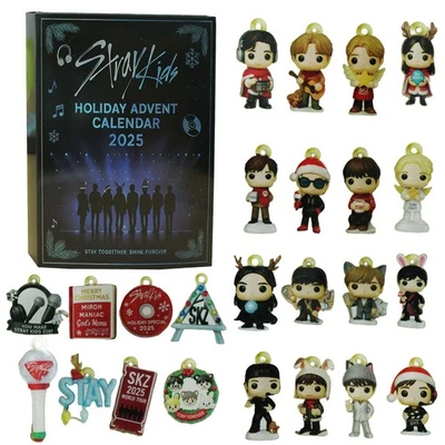 2025 Stray Kids Advent Calendar | Christmas Countdown 2D Acrylic Calendar - Image 1 of 4