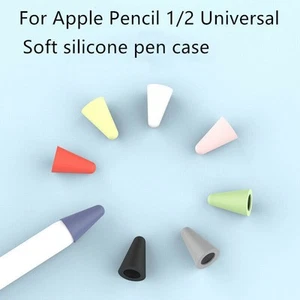 8PCS Silicone Pen Nib Case Ersatz Stylus Tip Cover für Apple Pencil 1st / 2nd - Afbeelding 1 van 21