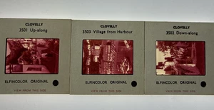 SET 350/1 OF 3 WOODMANSTERNE ELFINCOLOR 1960s OR 70s 35MM SLIDES CLOVELLY DEVON - Picture 1 of 6