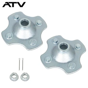 For Honda TRX300 TRX300FW Fourtrax 300 2X4 4X4 88-92 2 Rear Axle Wheel Hub w/Nut - Picture 1 of 10