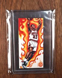 1987 Michael Jordan Ultra Mini INFERNO SERIES NO 1986 FLEER #1/4 - Picture 1 of 7