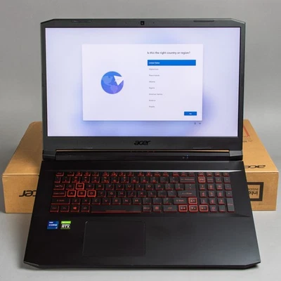 Acer Nitro 5 17.3" (1TB SSD, Intel Core i7 11ª Gen., 4.60 GHz, 16GB) Gaming... Foto 1 de 4