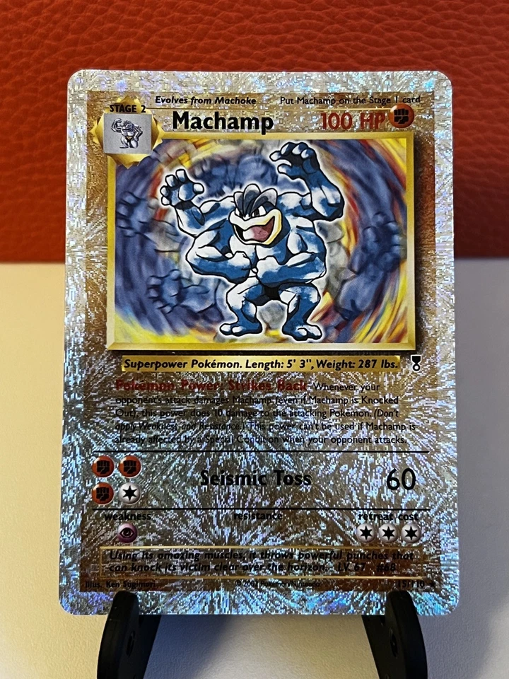 Machamp Legendary Collection Reverse Holo Pokémon Card 15/110 - NM - Image 1 of 4