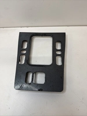 1995-2000 MERCEDES w202 C 230 C280CLASS CENTER CONSOLE CARBON FIBER LOOK PLASTIc - Image 1 of 3