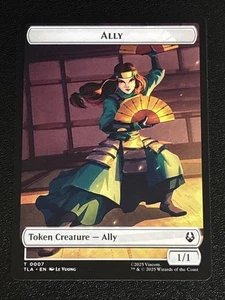 MTG Avatar: The Last Airbender Ally/Clue Double-Sided Token 0007/0018 NM - Picture 1 of 2