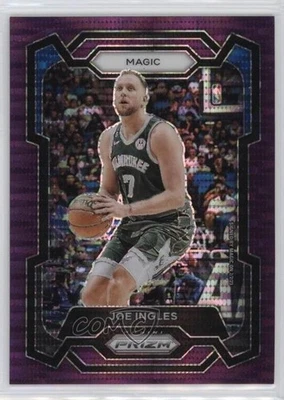 2023-24 Panini Prizm Purple Pulsar Prizm /35 Joe Ingles #296 - Image 1 of 2